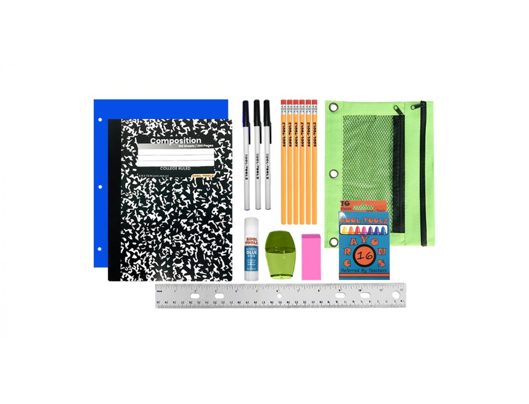 Wholesale school supply kit. Wholesale supplier of prepackaged school kits for any grade.